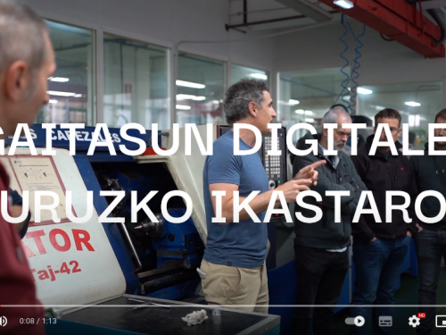 Digitalizazio gaitasunak Fabrikazio mekanikoan